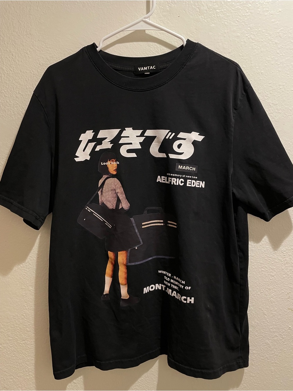 🖤 Aelfric Eden "Look Back" Oversized Graphic Tee 🖤 Size XL